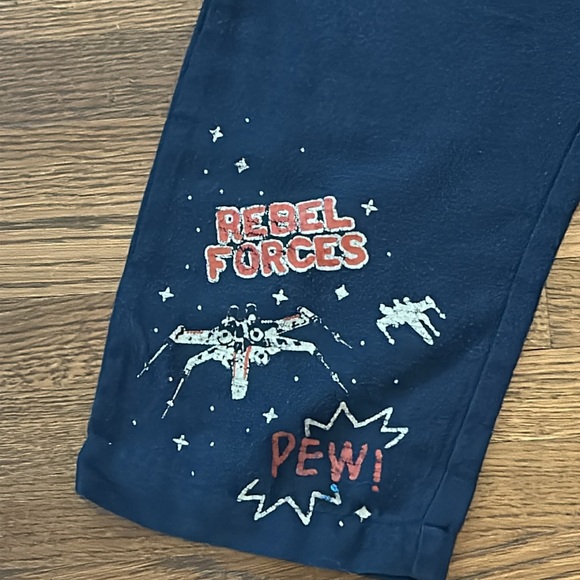 Star Wars Junk Food / Gap Collaboration Pajama Set.  Boys Size 3 - Picture 5 of 8